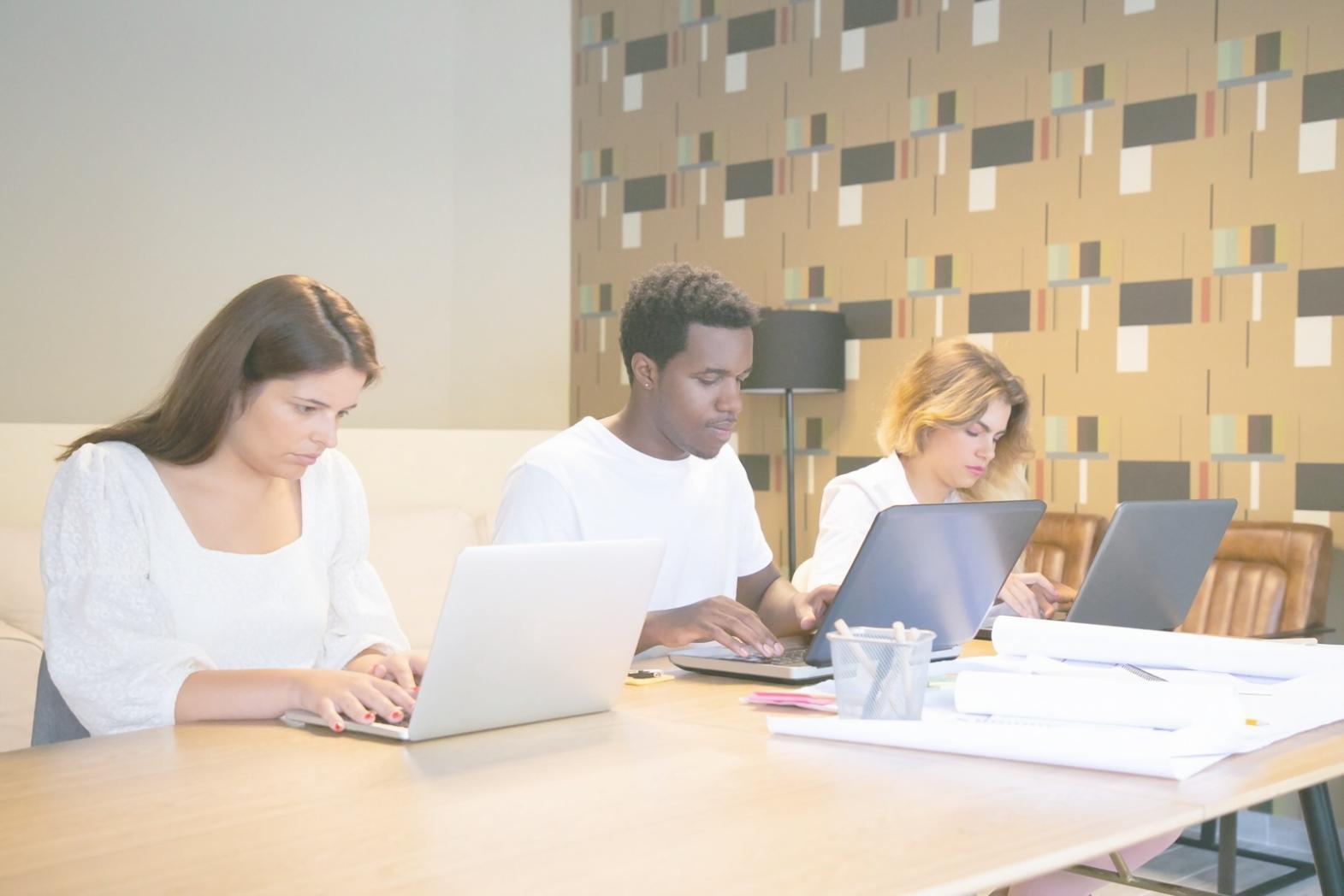Teamarbeit bei der Entwicklung von Finanzmodellen